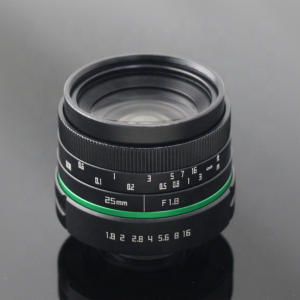 Mirrorless Camera Lens 25mm Manual Iris Lens 25mm Machine Vision Lens 25mm APSC Lens king:title /}