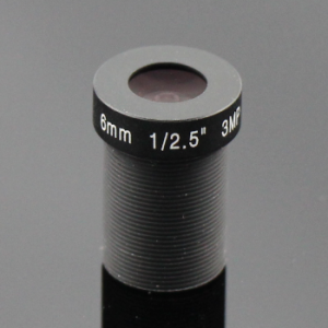 3 Megapixel Mini CCTV Lens 6mm 1/2.5" M12x0.5 king:title /}