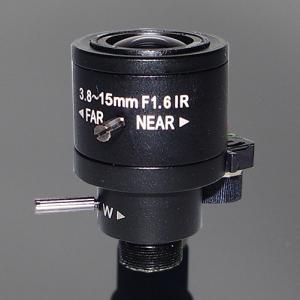 Varifocal Auto Iris Board CCTV Lens 3.8-15mm king:title /}